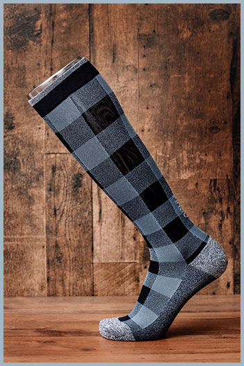 Lumber Jack Grey Sock