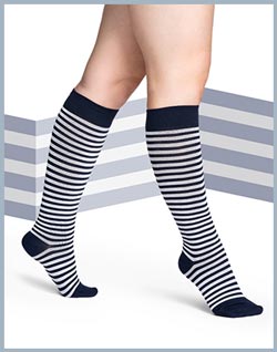 Sigvaris Mariner Stripe for   Women