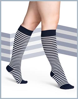 Sigvaris Mariner Stripe for Women