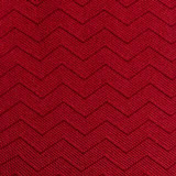 830 Microfiber Series Cranberry Chevron