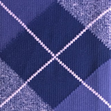 830 Microfiber Series Purple Argyle