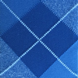 830 Microfiber Series Royal Blue Argyle